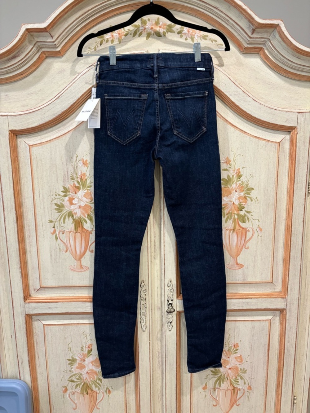 Mother The Looker Skinny Jeans in Clean Sweep 24 - Picture 4 of 4
